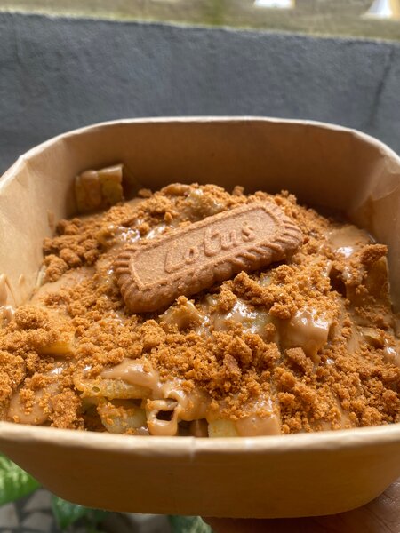 Fettuccine + biscuit Lotus