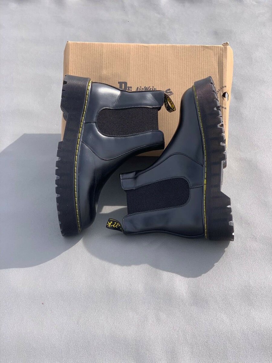 Bottines Chelsea en cuir robuste