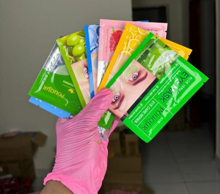 Masques pour les yeux assortis