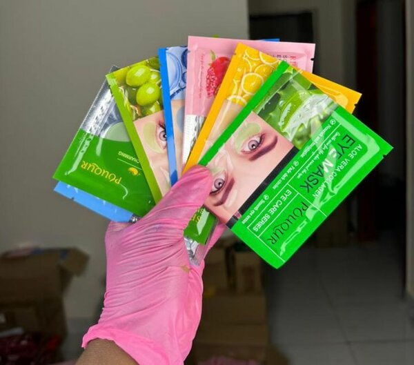 Masques pour les yeux assortis