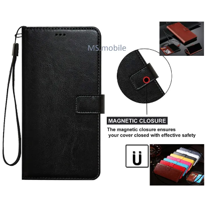 huawei y9 prime 2019 pop up camera Case, Premium PU Leather Magnetic Shockproof Book Stand Folio Flip Wallet Case Cover with Card Holder
