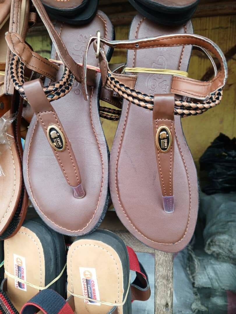 Sandales élégantes en cuir