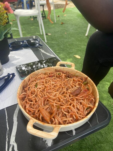 Pâtes au blanc de poulet