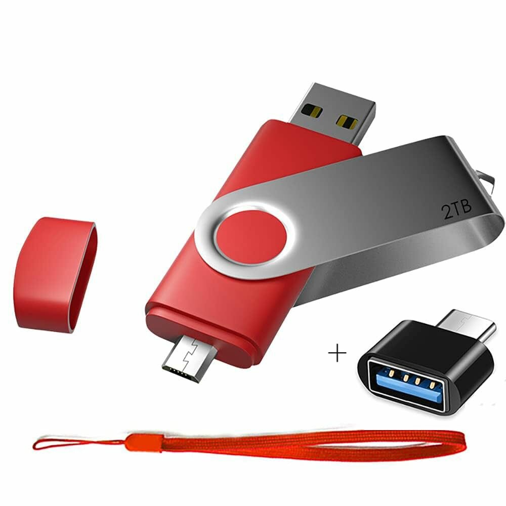 Clé USB 2To OTG 2-en-1