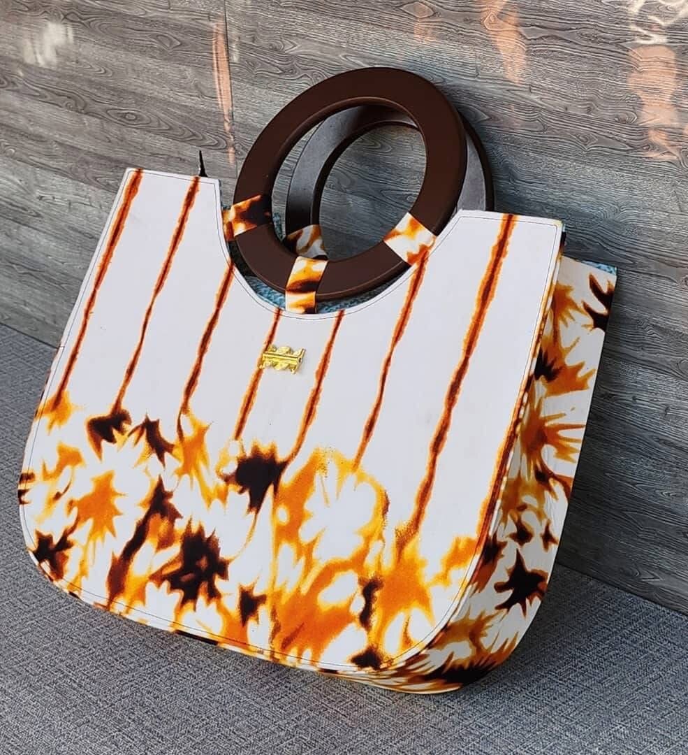 Sac fourre-tout en toile artistique