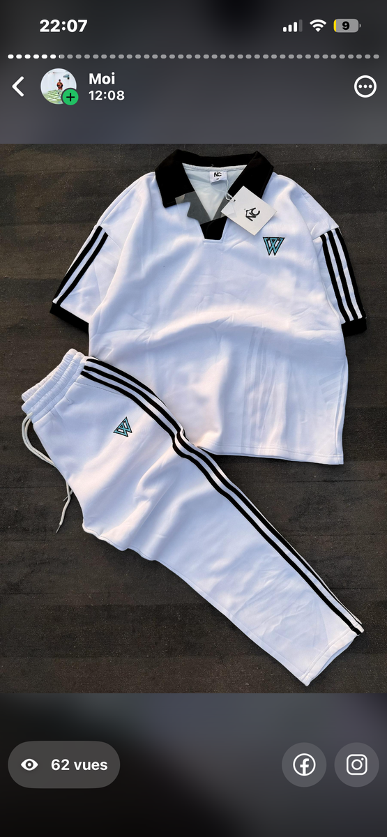 Ensemble de sport tendance