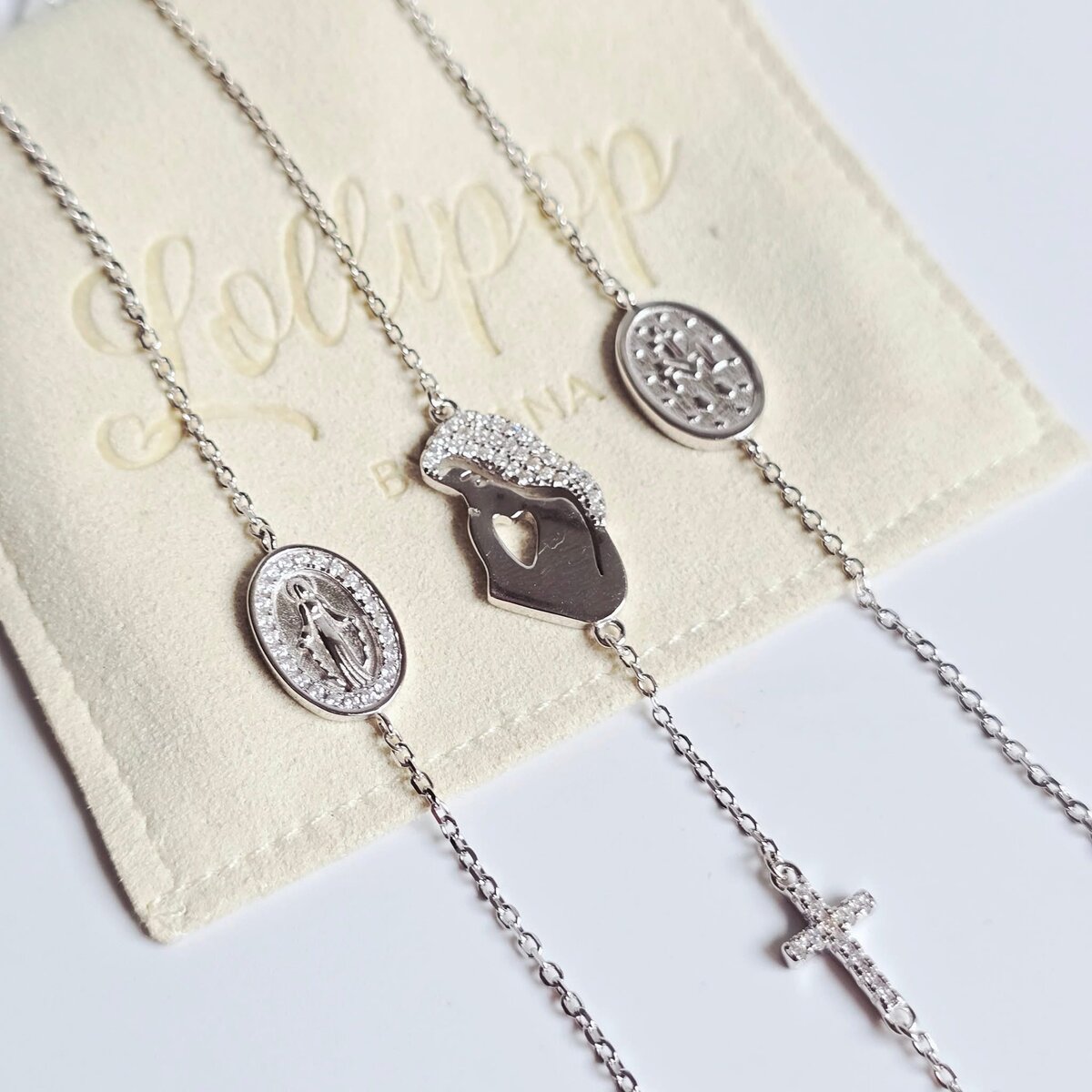 Collier religieux argent croix