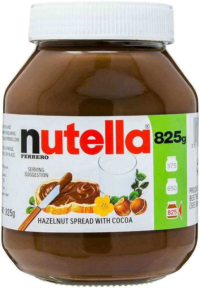 Nutella Pâte à Tartiner 825g