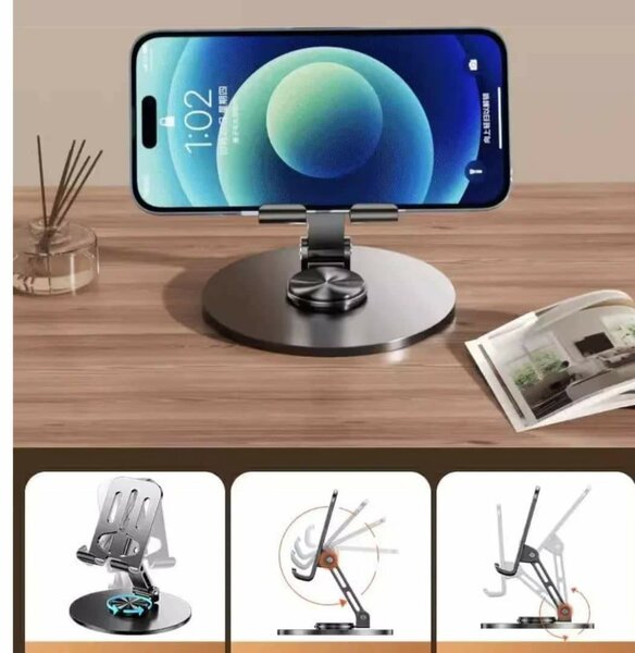 Support téléphone en alliage robuste