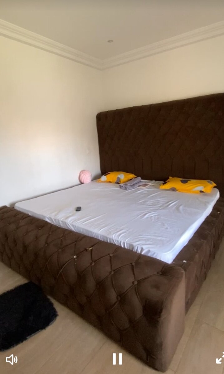 Bed frame and mattress