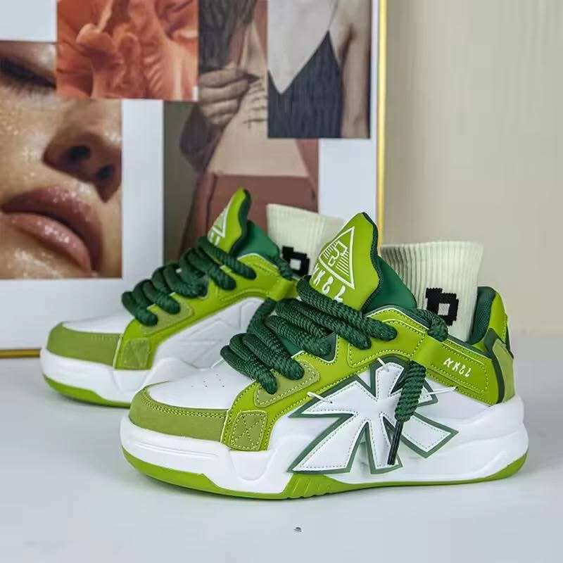 Baskets colorées tendance