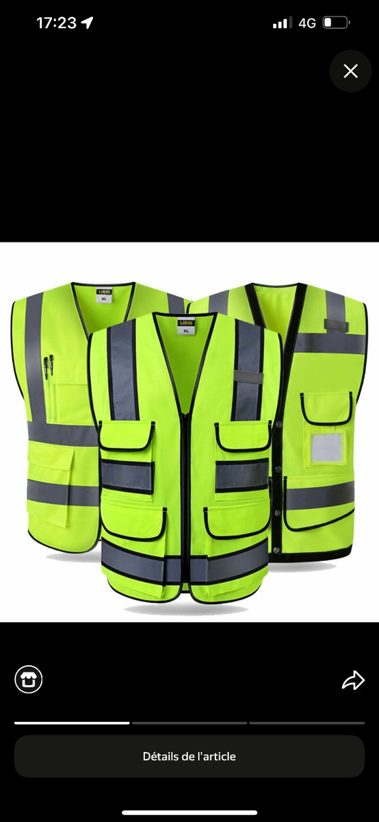 Gilet de sécurité pro HQ