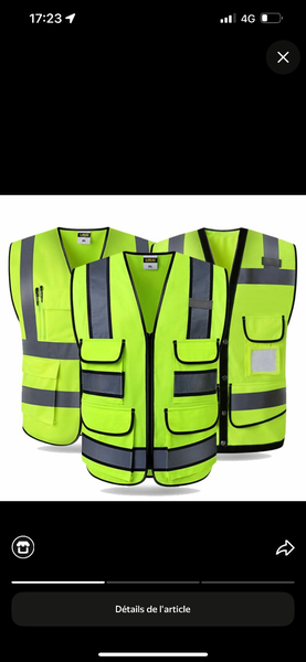 Gilet de sécurité pro HQ