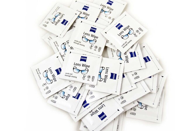 Lingettes Nettoyantes pour Verres