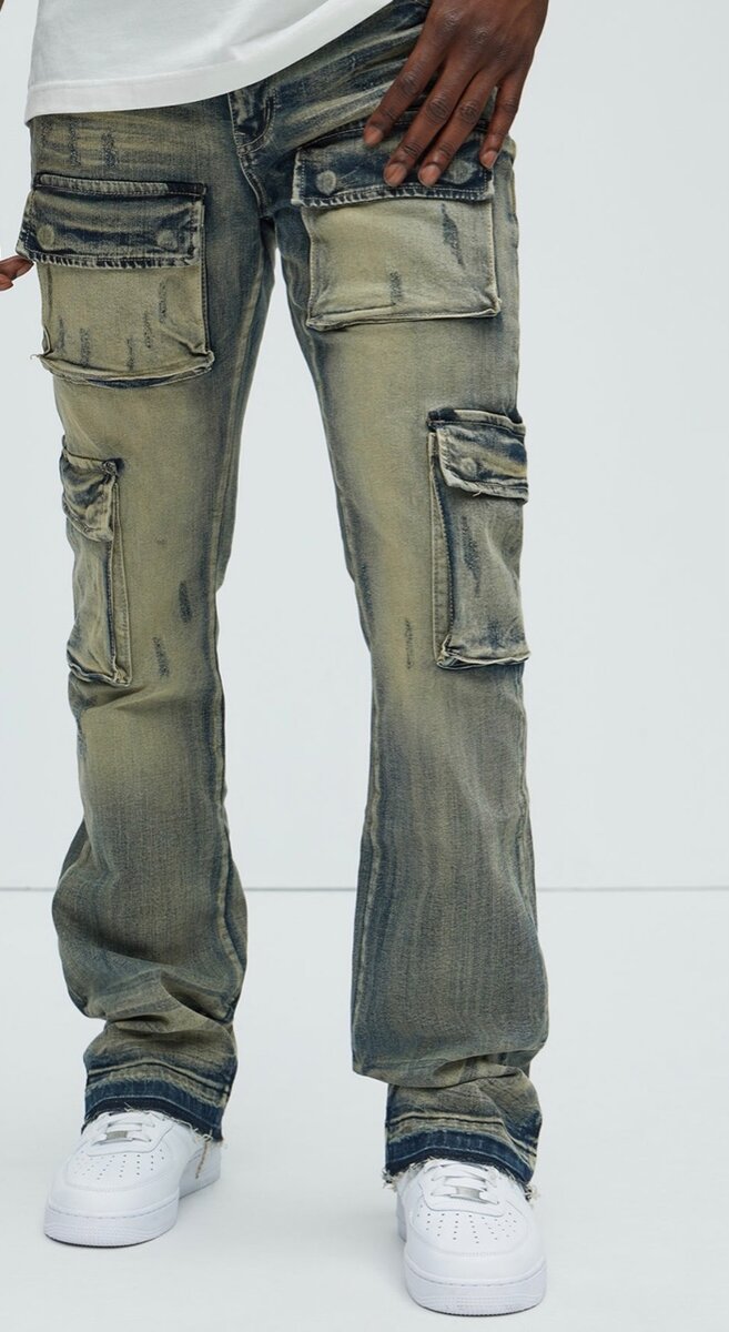 Fashionnova Men Flare Jeans