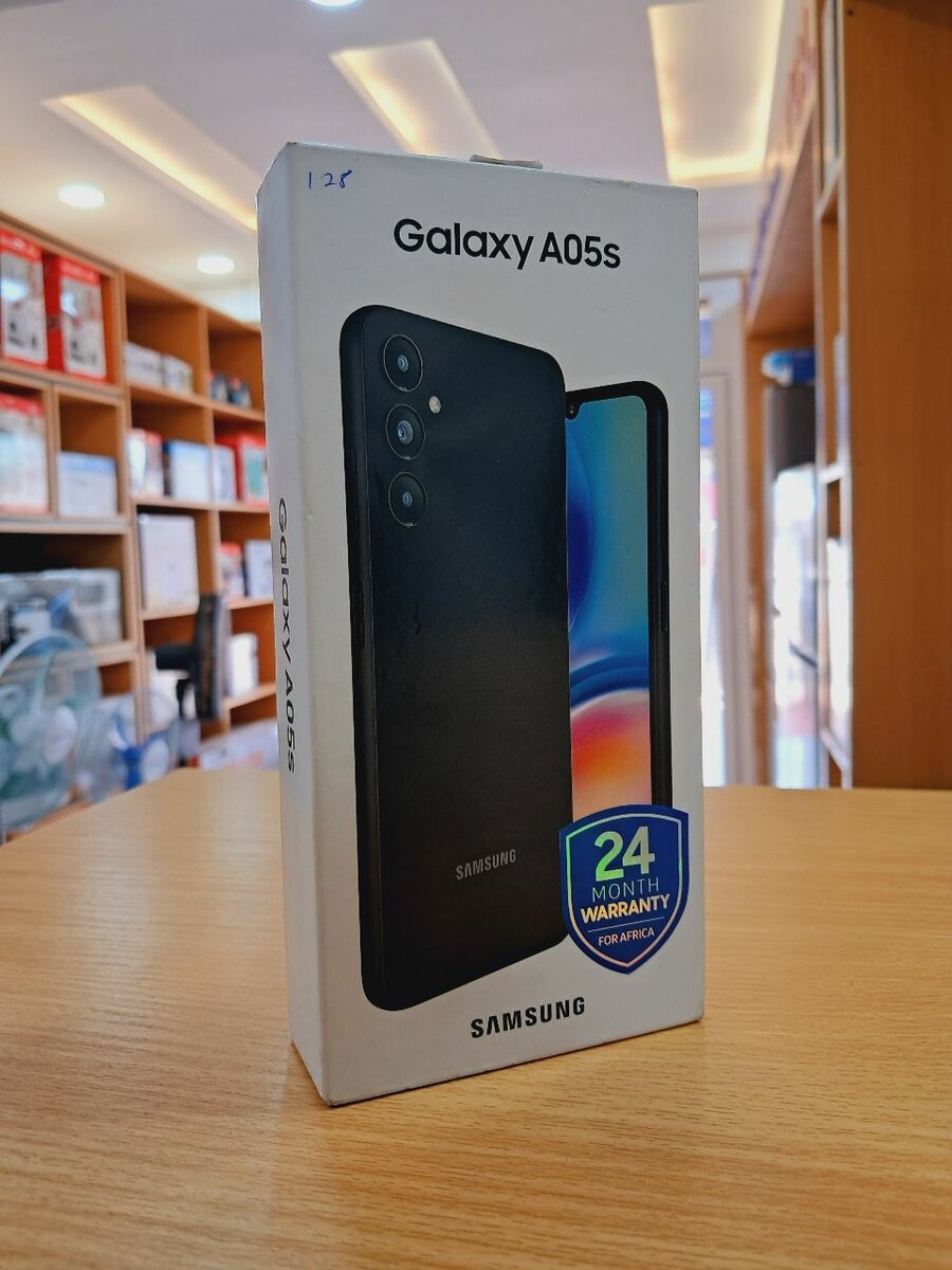 Black Samsung galaxy A05s 128gb brand new