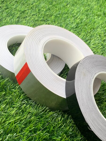 Silver, gold and black decorating sticker