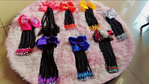 Pom-pom Princesse Afro