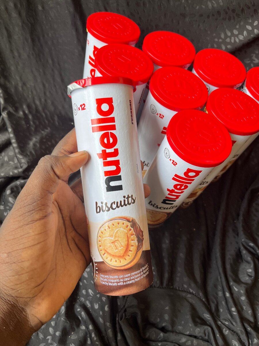 Biscuits Nutella tube