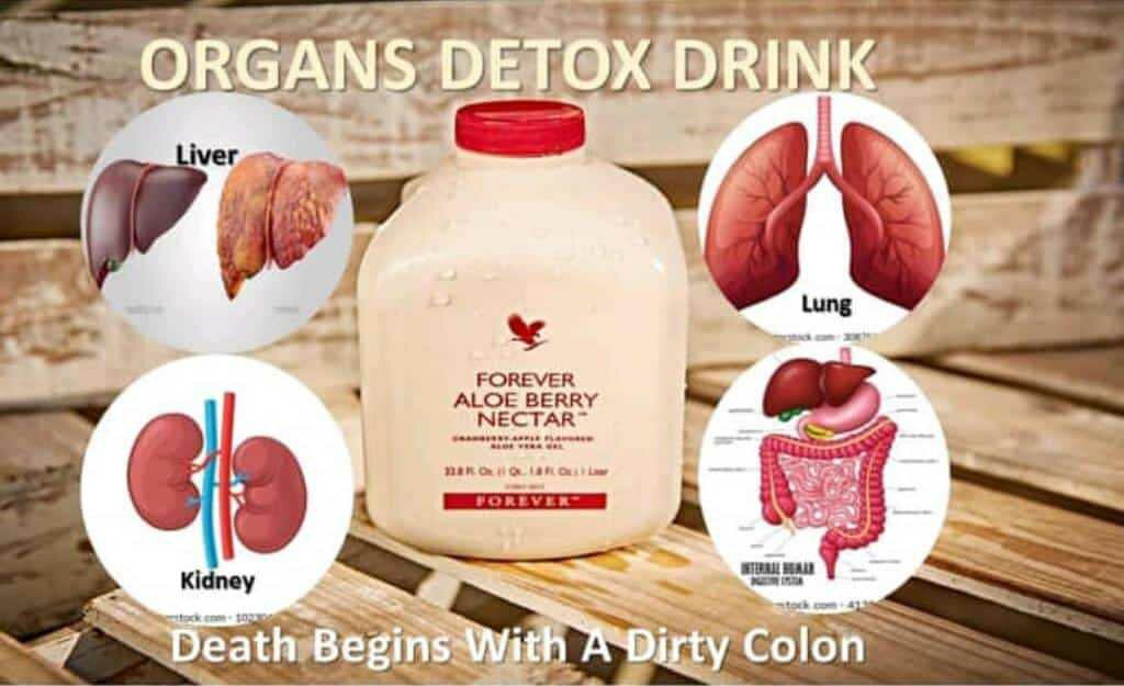 Liver & Kidney Detox Forever Berry Nectar