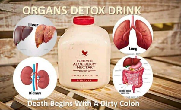 Liver & Kidney Detox Forever Berry Nectar