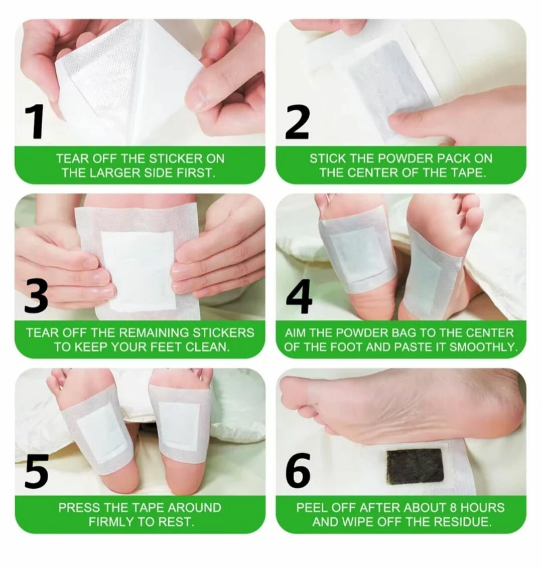 Patchs Détox Pieds 20pcs