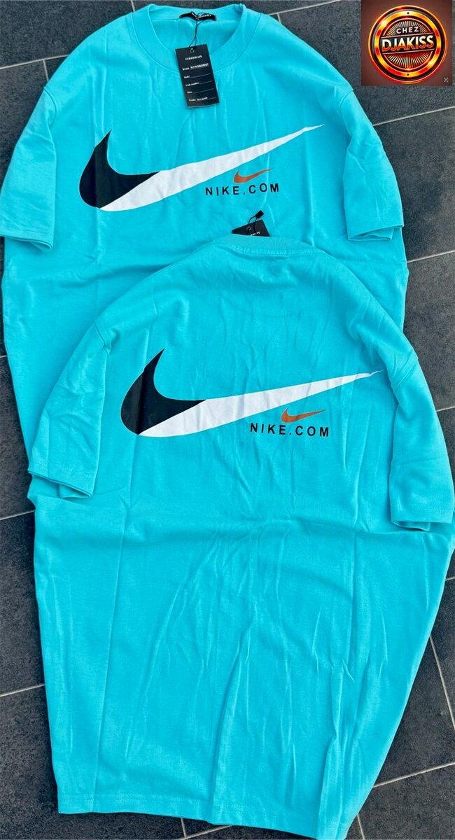 T-shirt longue tendance unisexe