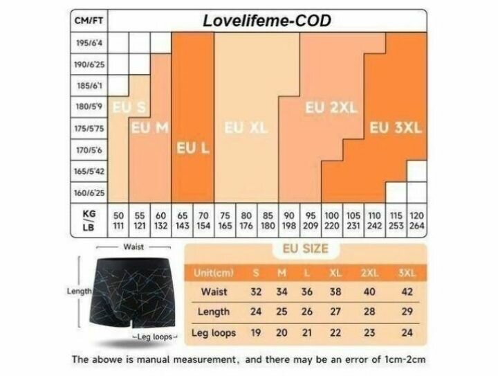 Boxer Hommes Confort Lot x4