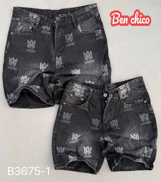 Shorts en Jean Imprimés