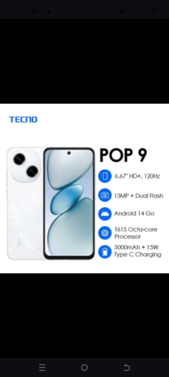 Smartphones modernes Android