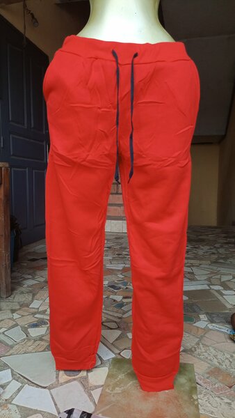Pantalon large décontracté