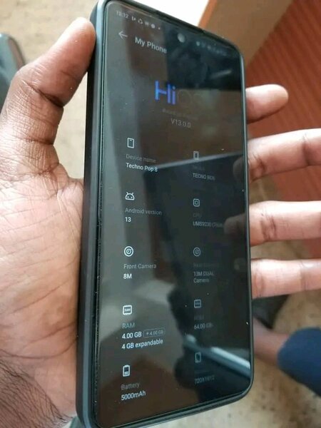 Smartphone Tecno Pop 8 64GB