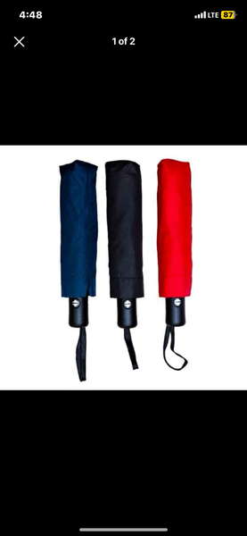 Foldable umbrellas