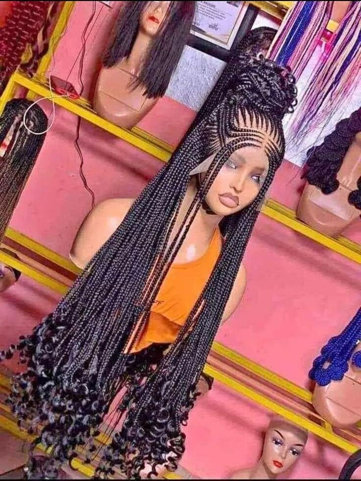 Perruque Tresse Bohème Chic