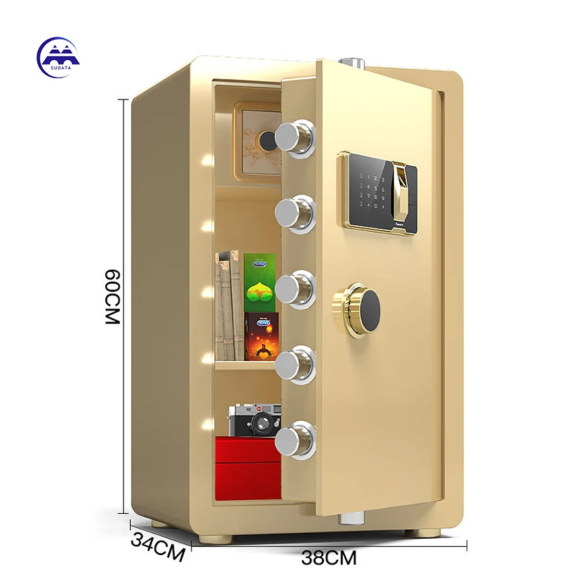 Coffre-fort de sécurité biométrique