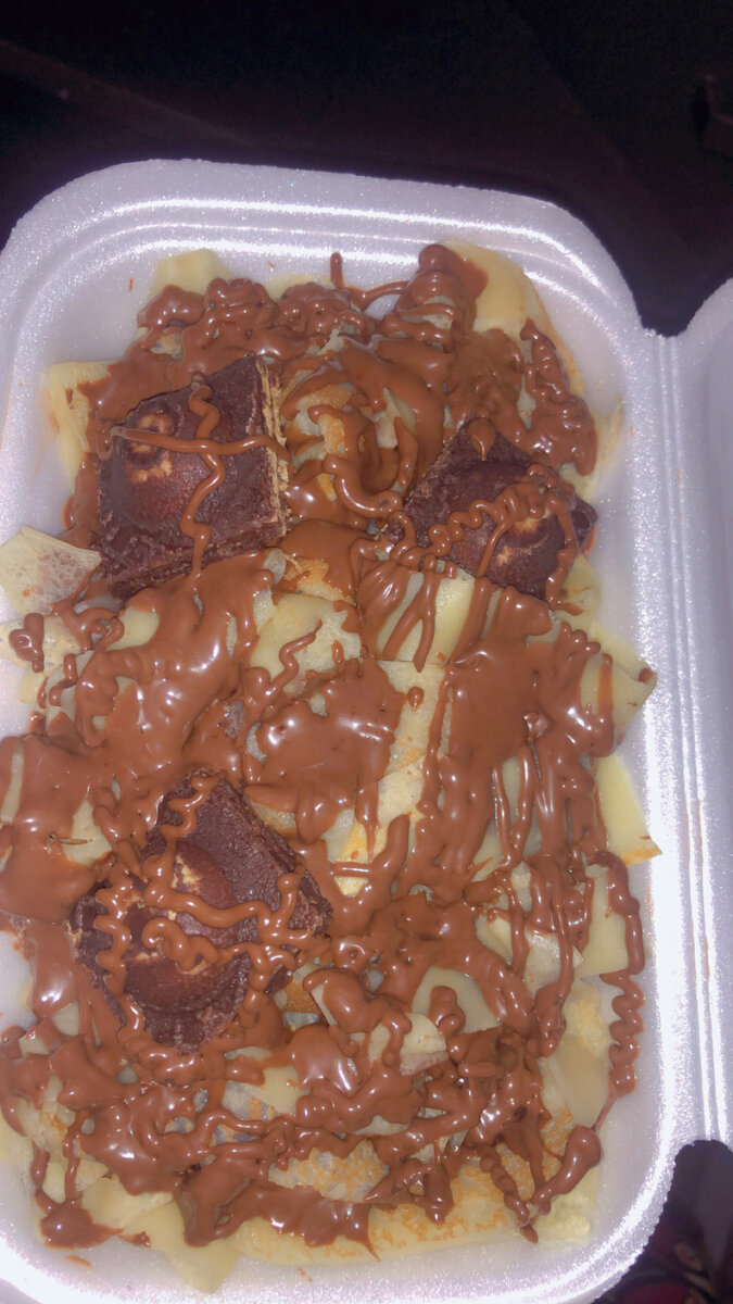 Tagliatelle de crepes chocolat