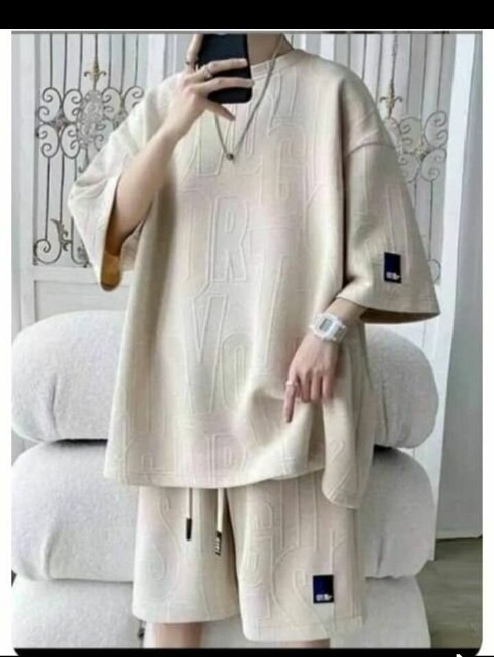 Ensemble Décontracté Unisexe Beige