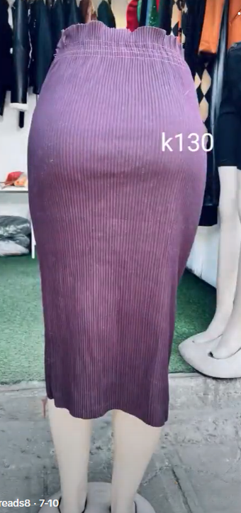 Purple women's skirt