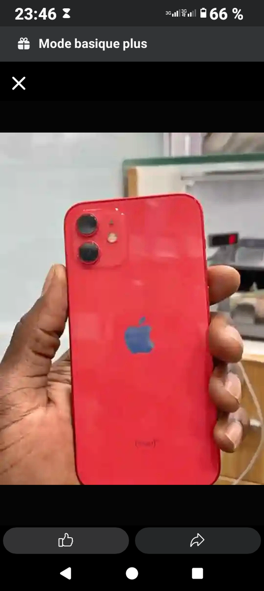 iPhone 12 rouge