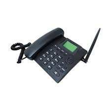 Téléphone fixe sans fil moderne