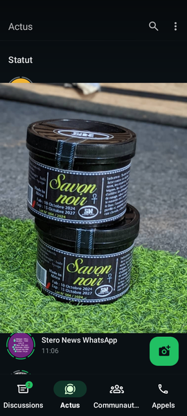 Savon noir