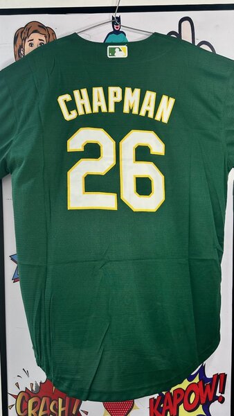 Maillot de baseball Vert