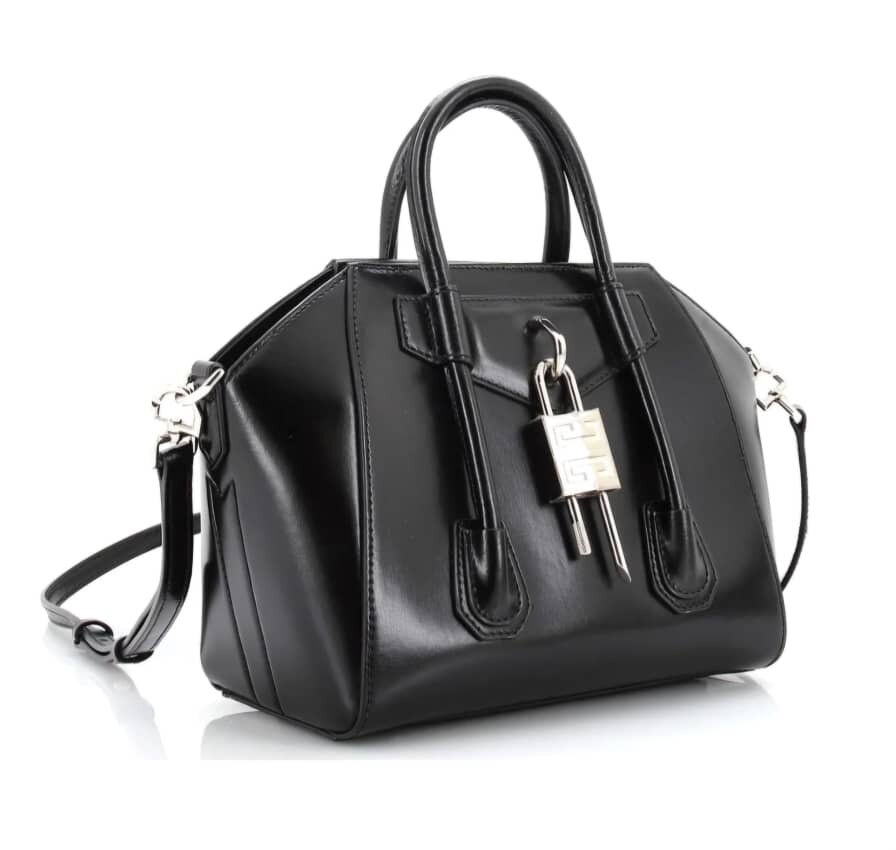 Sac à Main Élégant Cuir Noir