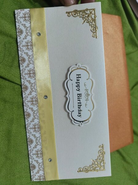 Carte de vœux anniversaire élégante