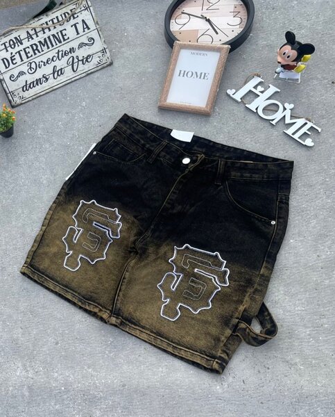 Shorts en jean tendance femme