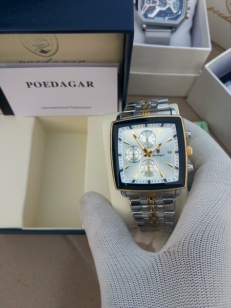 Montre POEDAGAR inoxydable