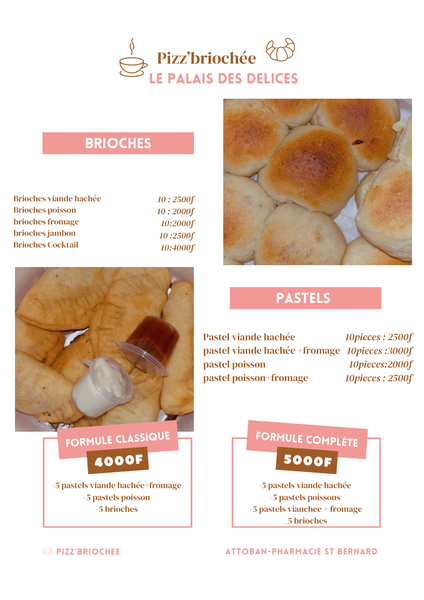 Pastels et brioches