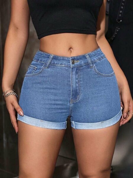 Denim hot shorts