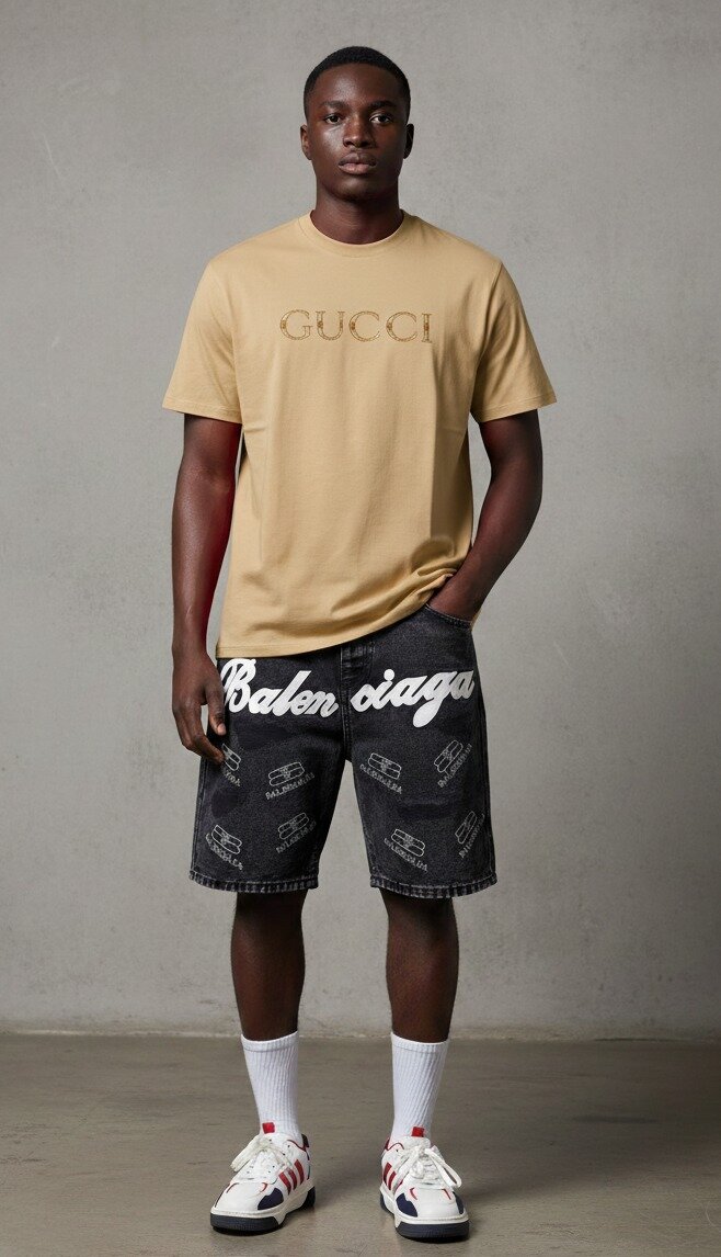 T-Shirts avec Jean culotte