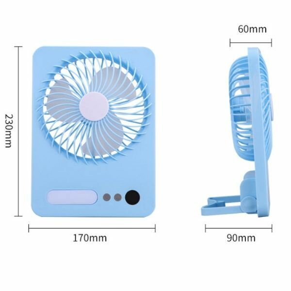 Ventilateur USB portable LED